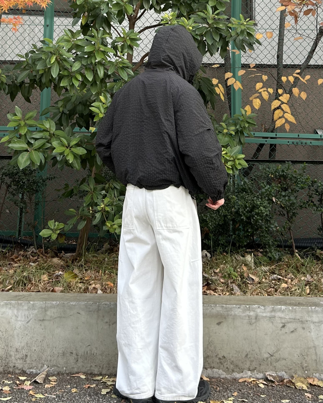 ショートパフマウンテンパーカーAS0348