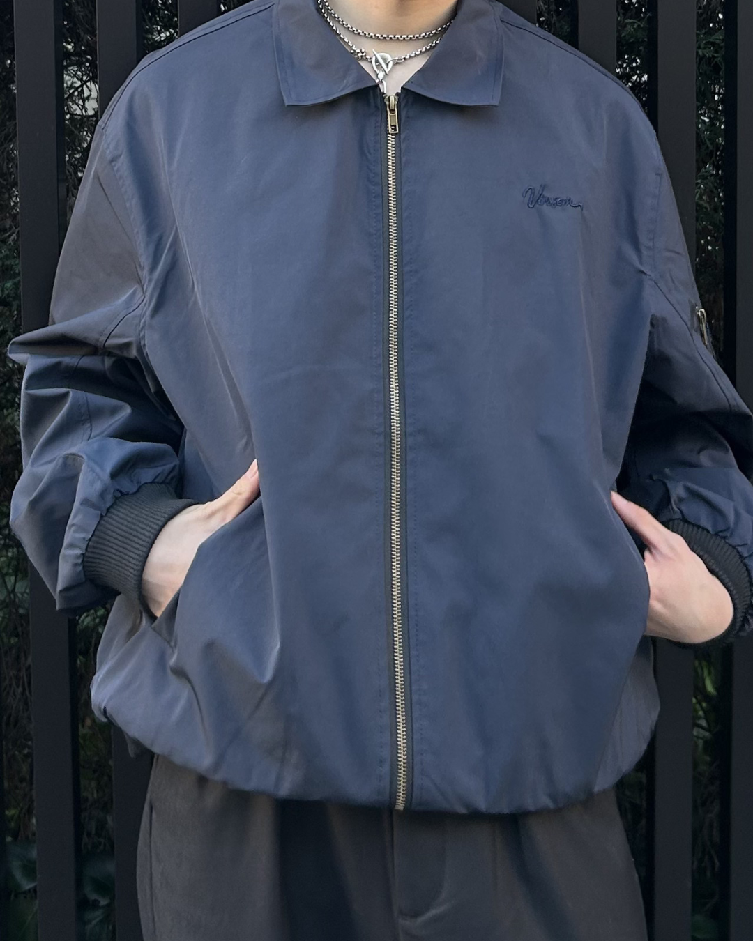 ボックスシルエットナイロンブルゾン AS0351