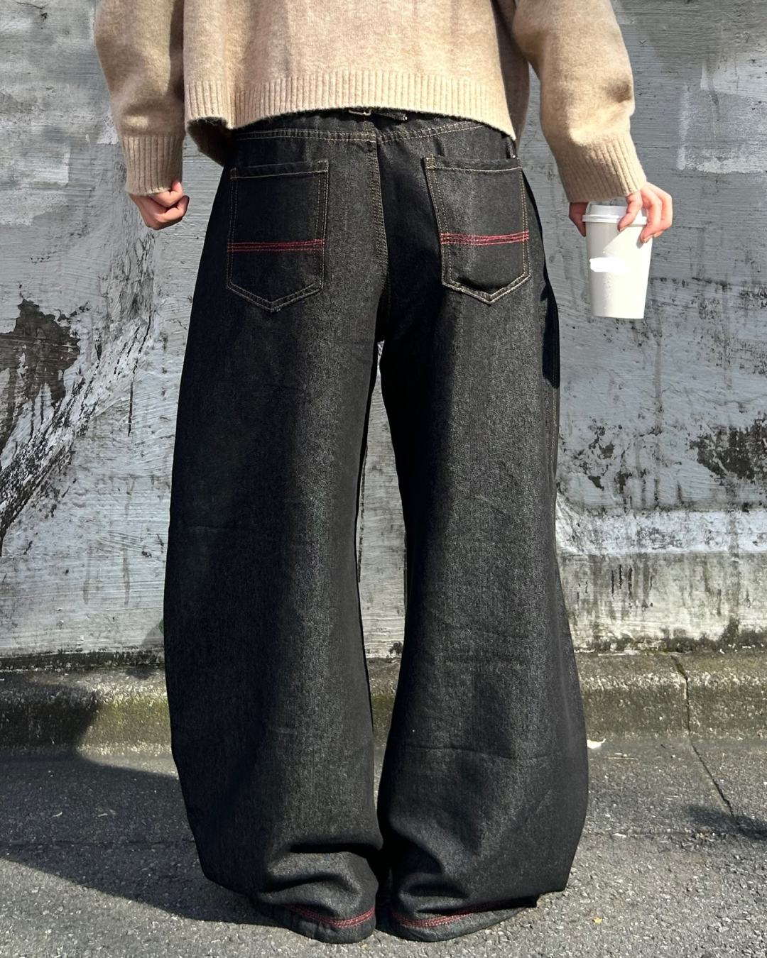 【即納】レッドステッチ デニムパンツ AS5005