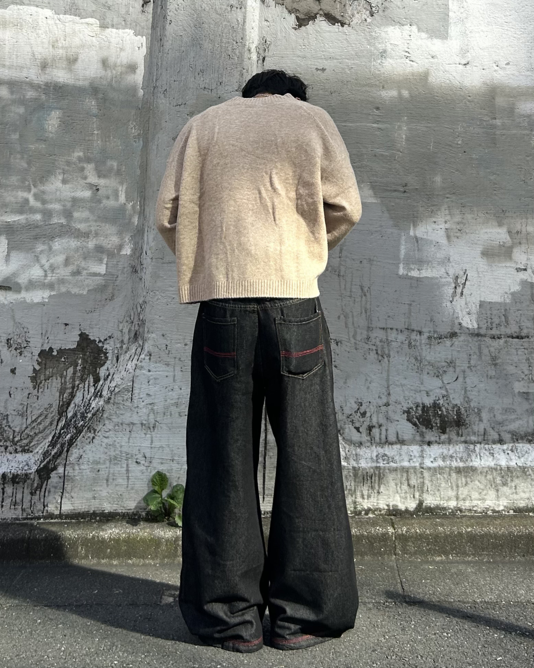 【即納】レッドステッチ デニムパンツ AS5005