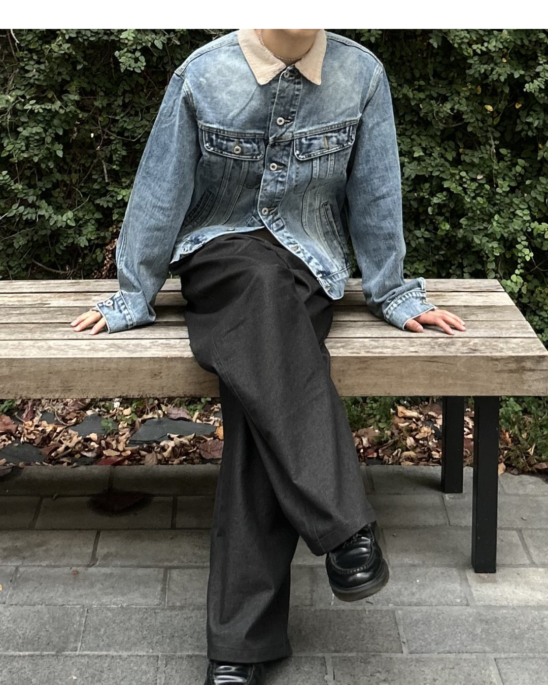 【即納】バッジデザイン デニムジャケット AS5006