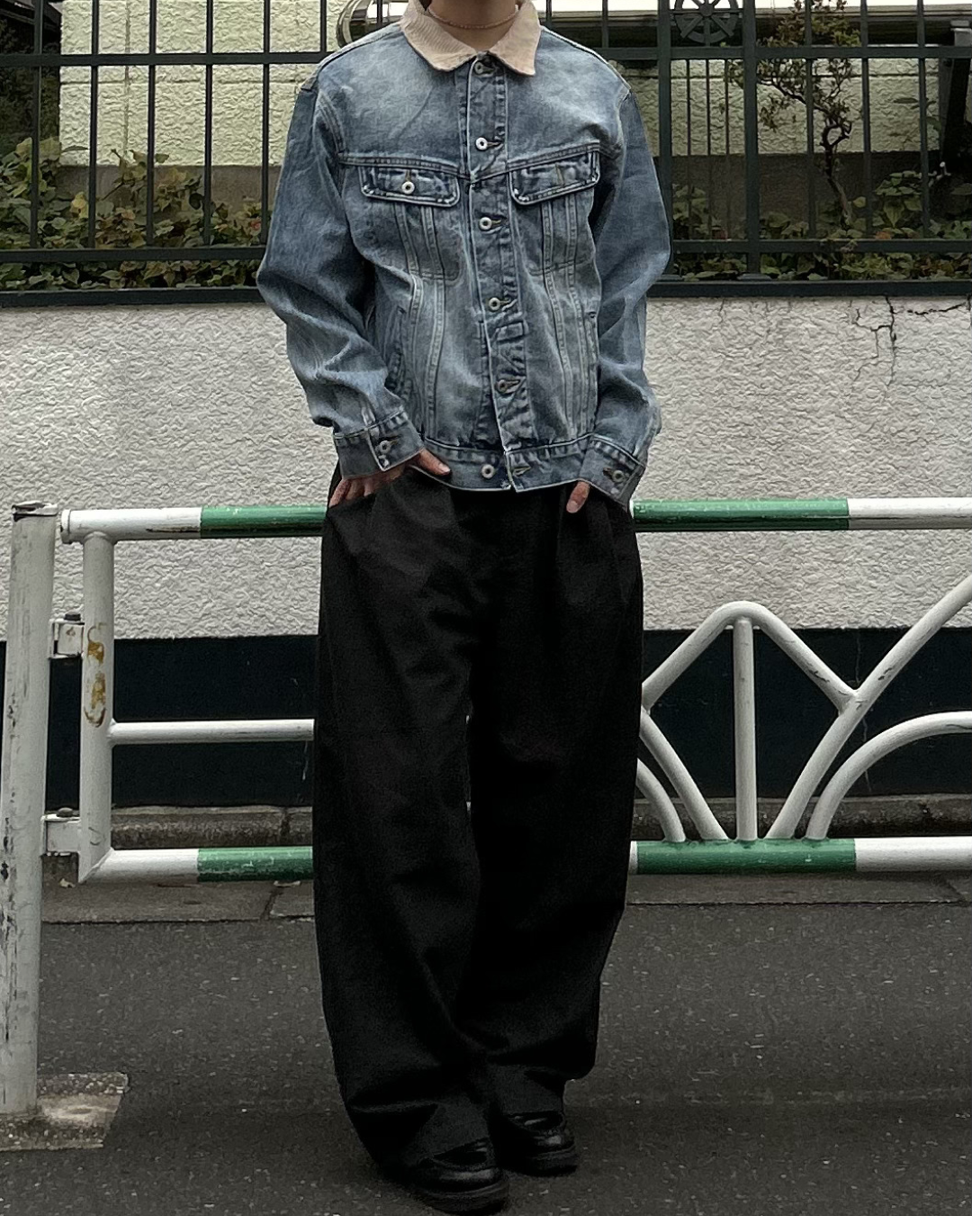 【即納】バッジデザイン デニムジャケット AS5006