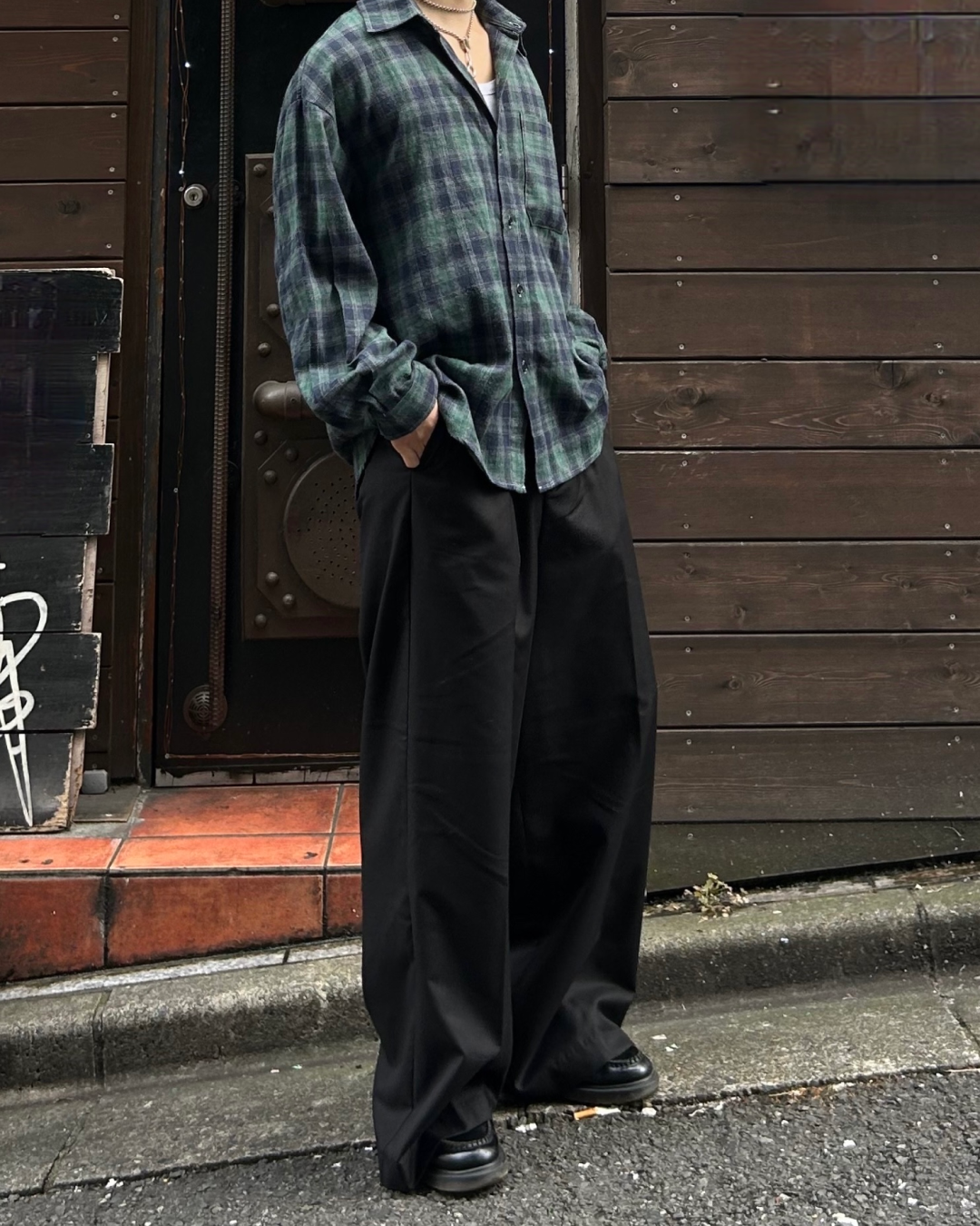 ヴィンテージチェックシャツ AS5007