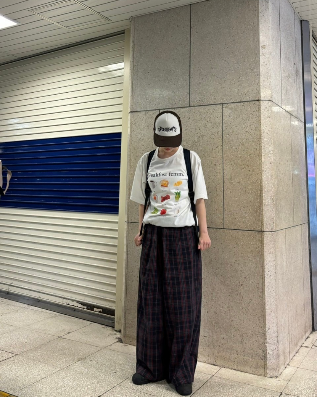 カジュアルチェックパンツ AW0006