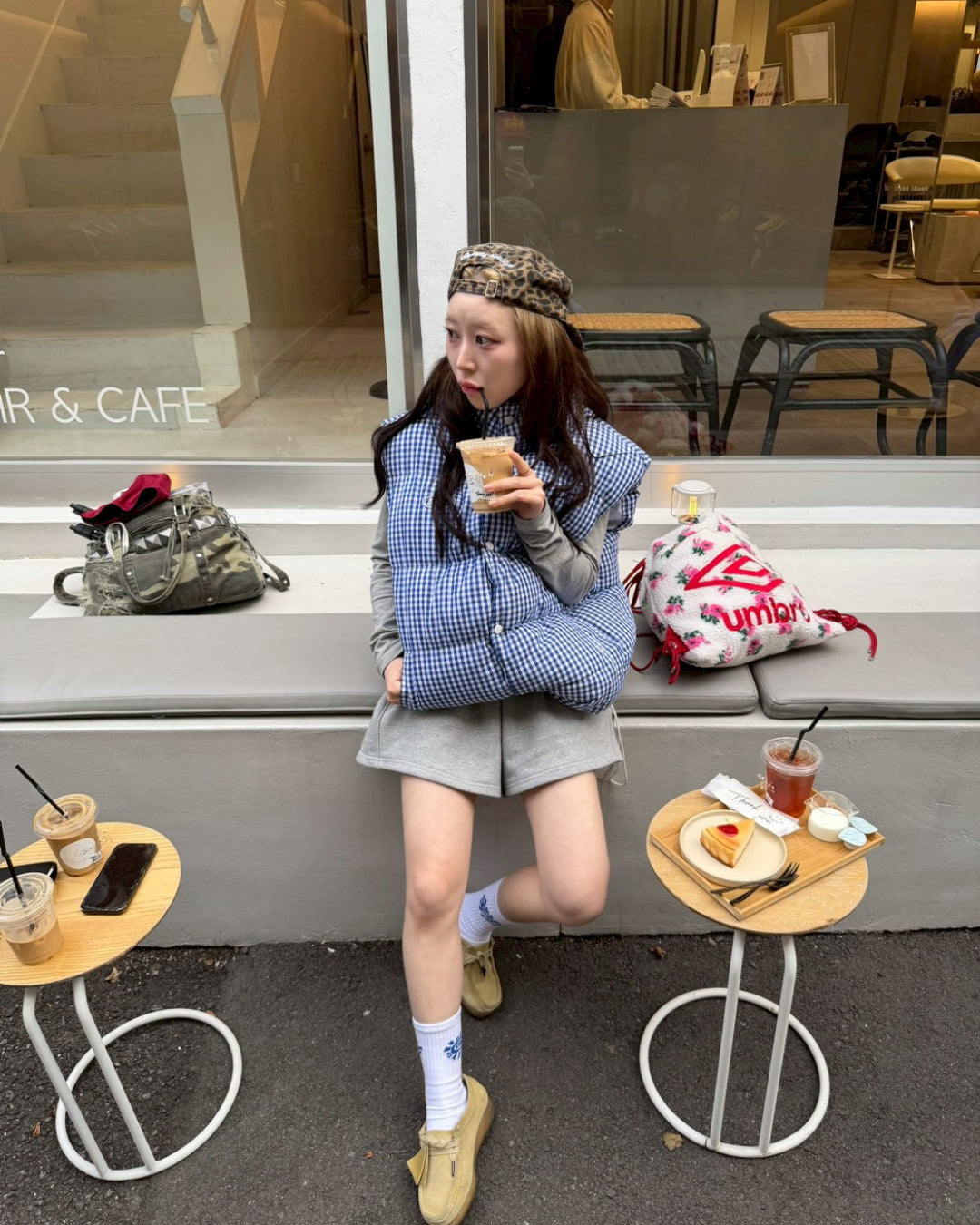 再販】チェック柄ダウンベスト AW0040 – YOLO（ヨロ）｜ファッション通販