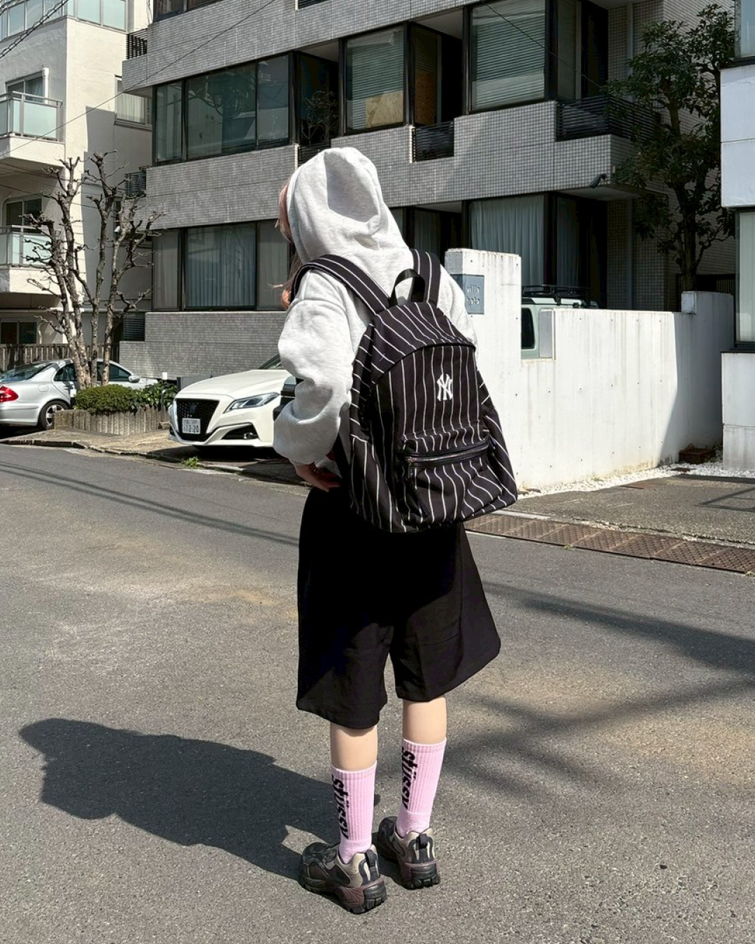 ツータックハーフパンツ AW0097