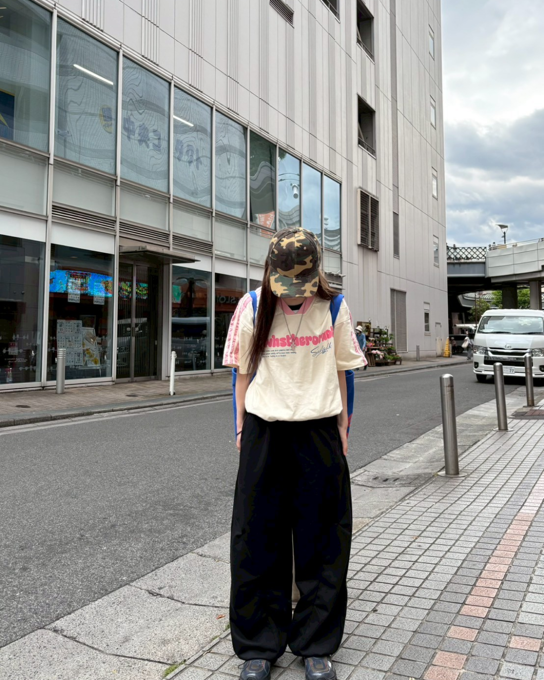 ヒップロゴスウェットパンツ AW1068