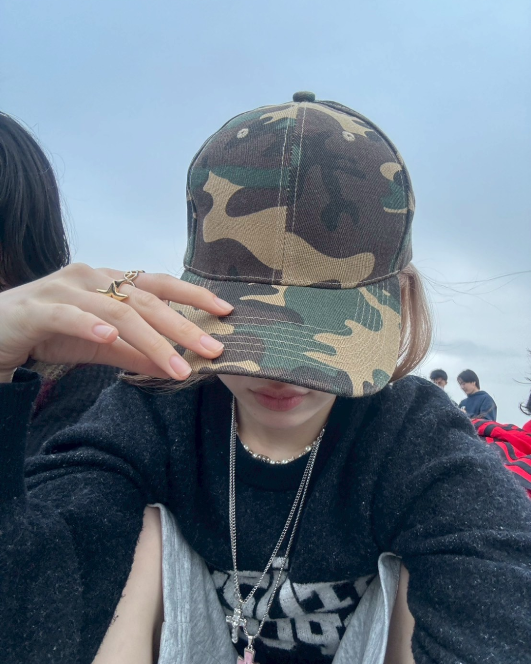 迷彩キャップ AW1073