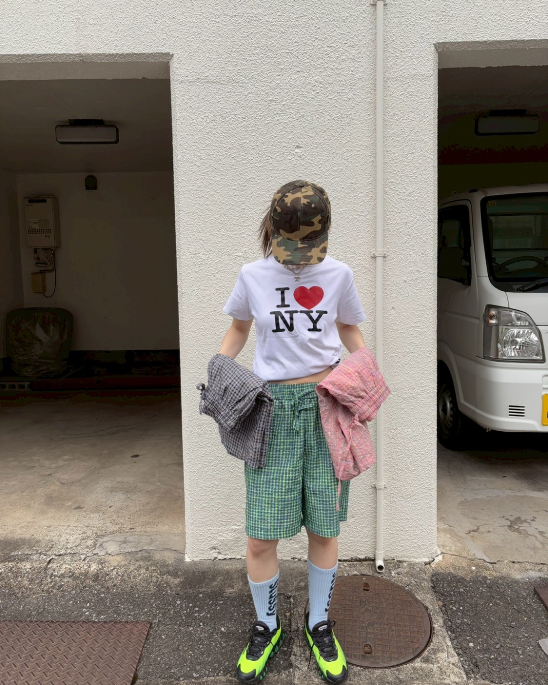 チェックボクサーパンツ AW1084