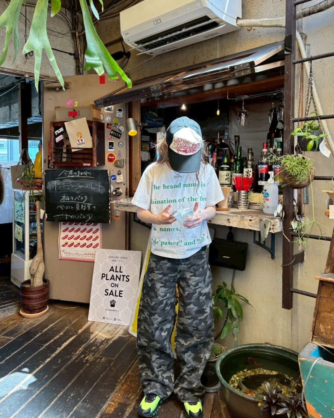 迷彩ルーズジーンズ AW1108