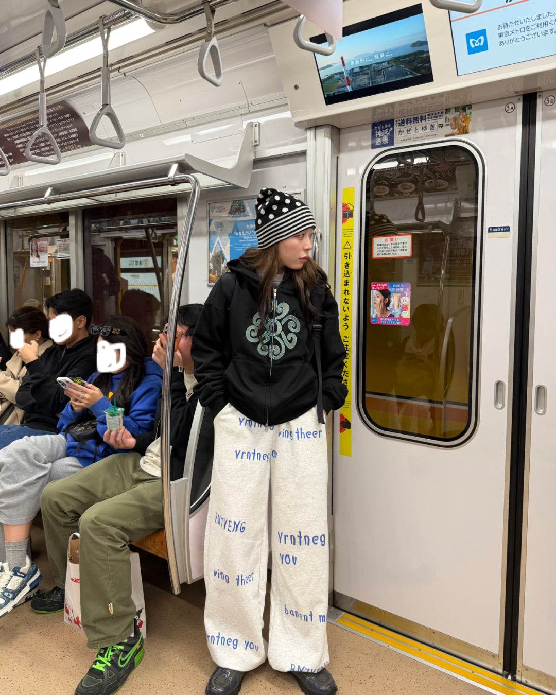 ドット柄ニットビーニー
AW1183