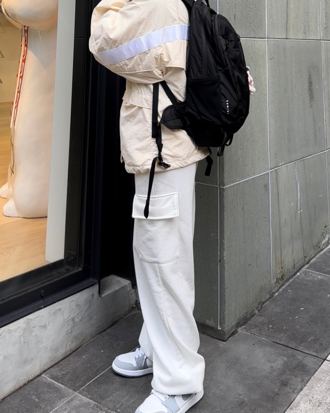 Wide sweat pants AY00010