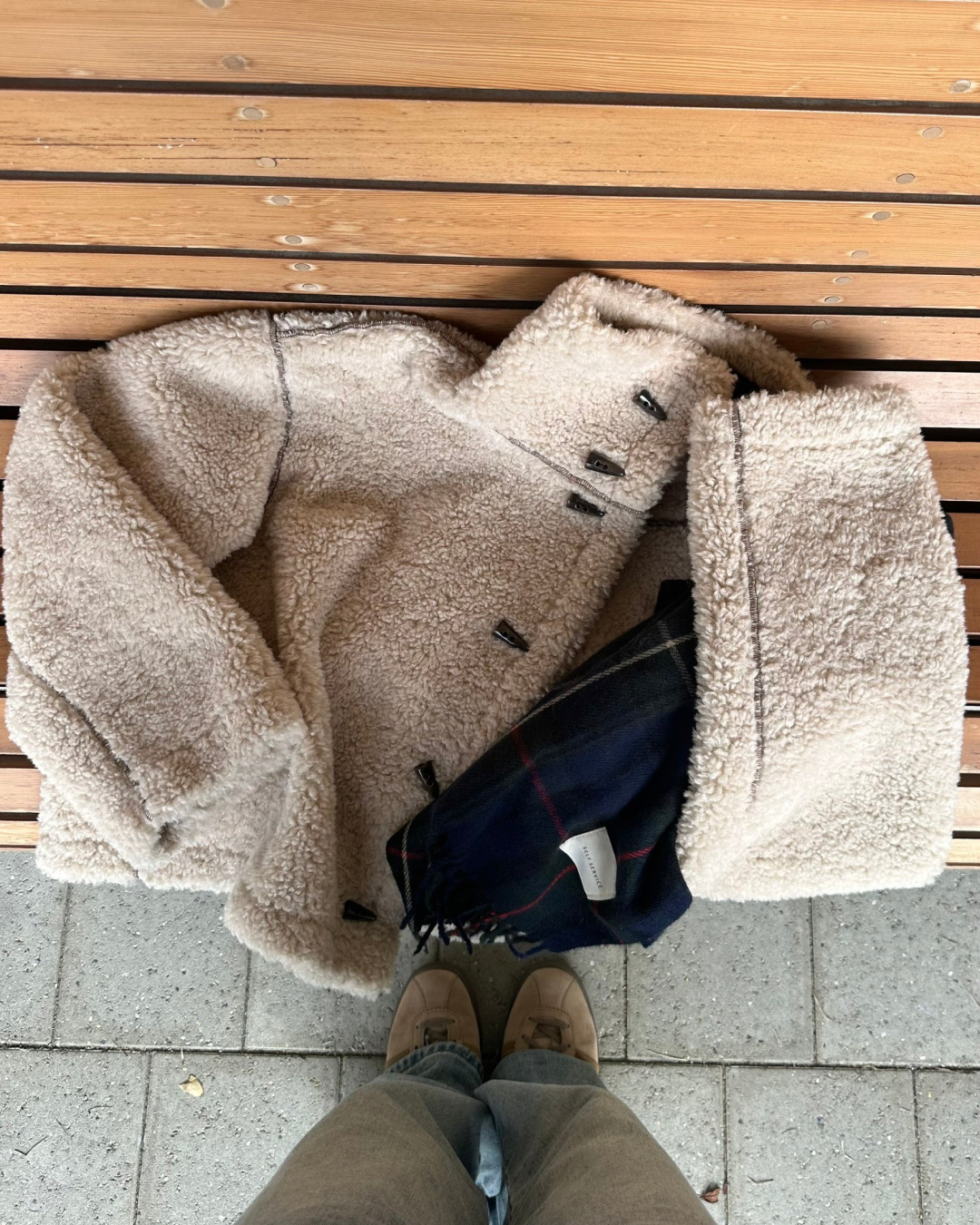 【即納】リバーシブルムートンジャケット AY0136