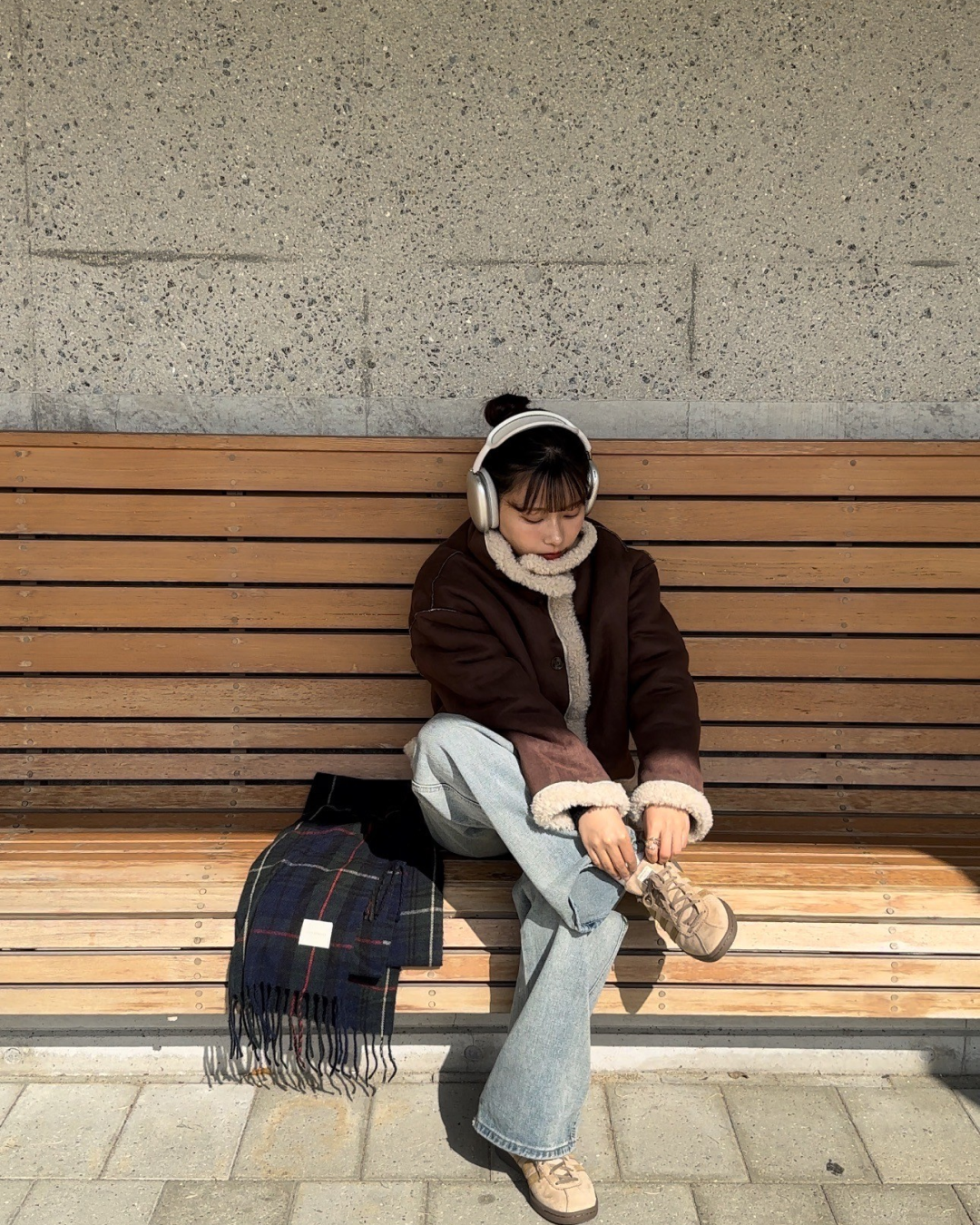 【即納】リバーシブルムートンジャケット AY0136