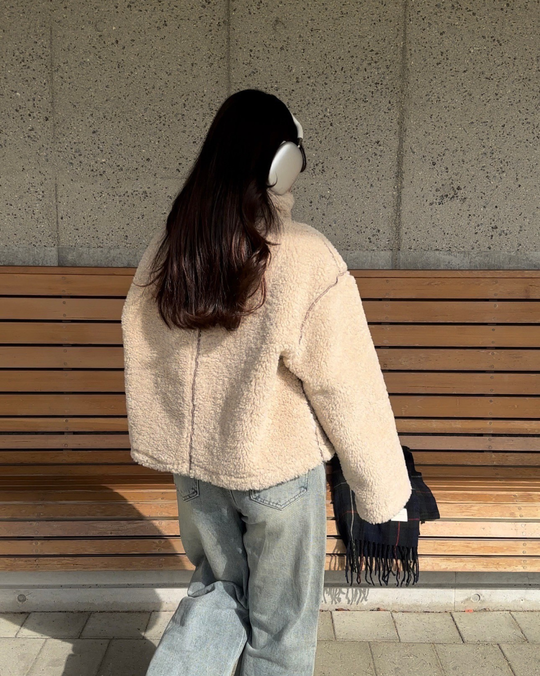 【即納】リバーシブルムートンジャケット AY0136