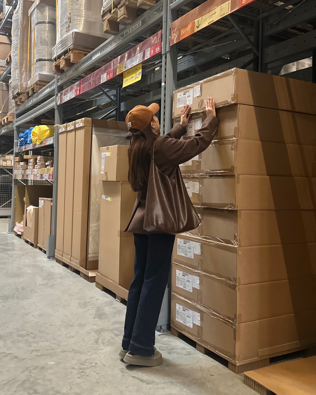 インディゴデニムパンツ(セットアップ可能) AY0192