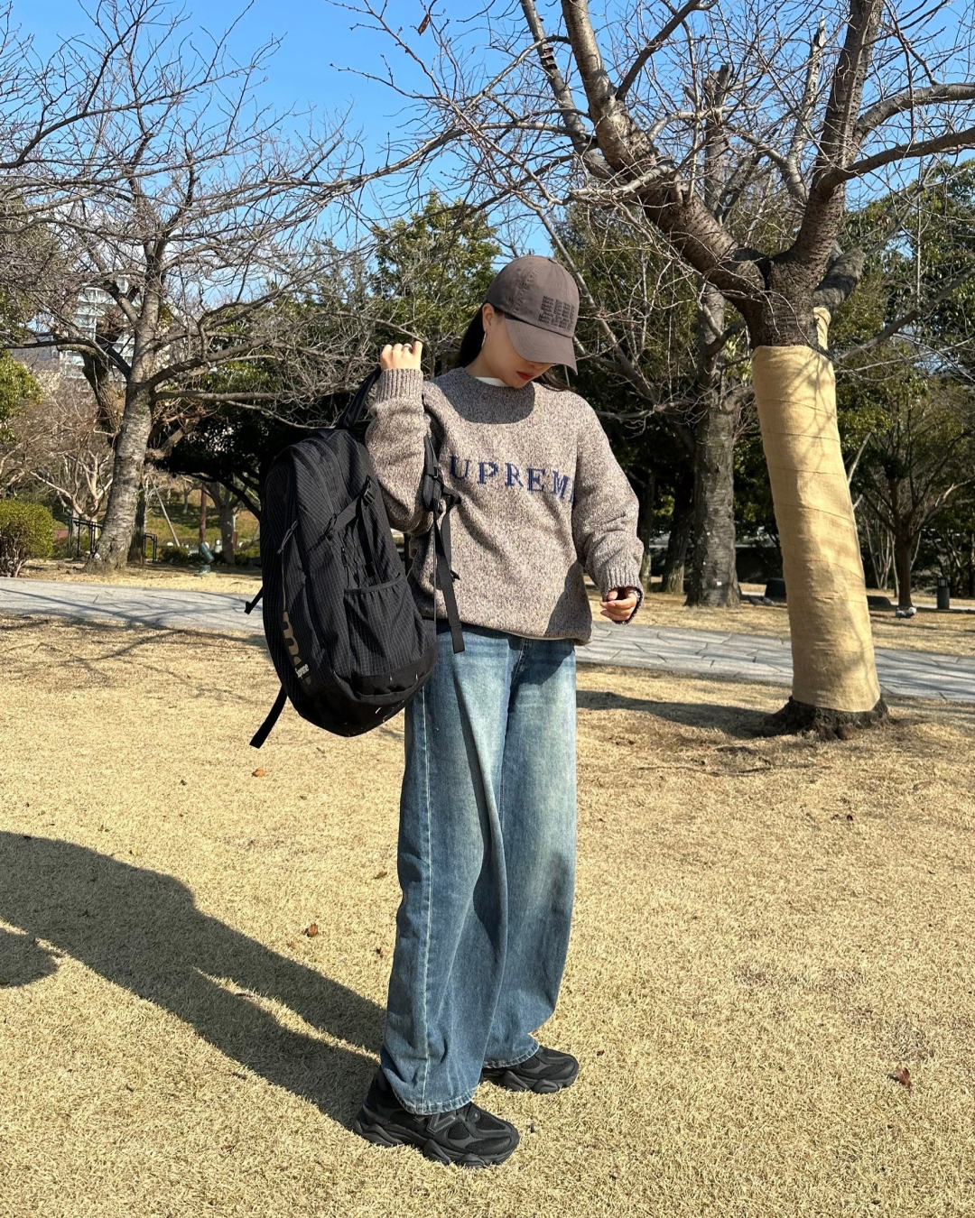 ワイドフィットベーシックジーンズ AY0211