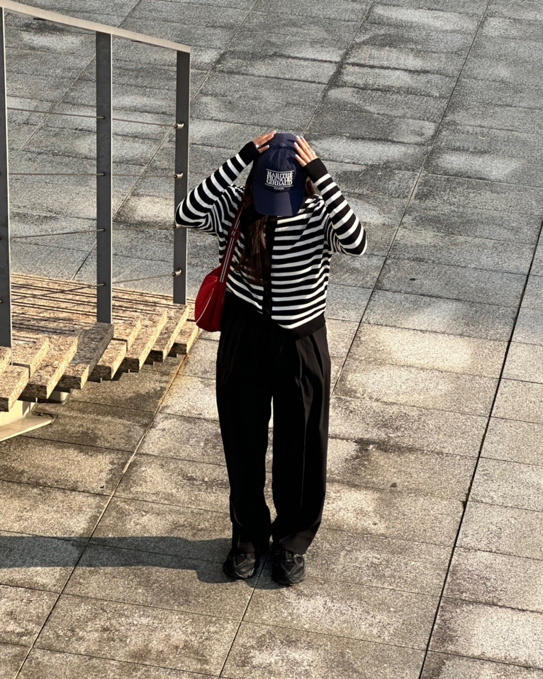 ワイドレッグツータックスラックス AY0601