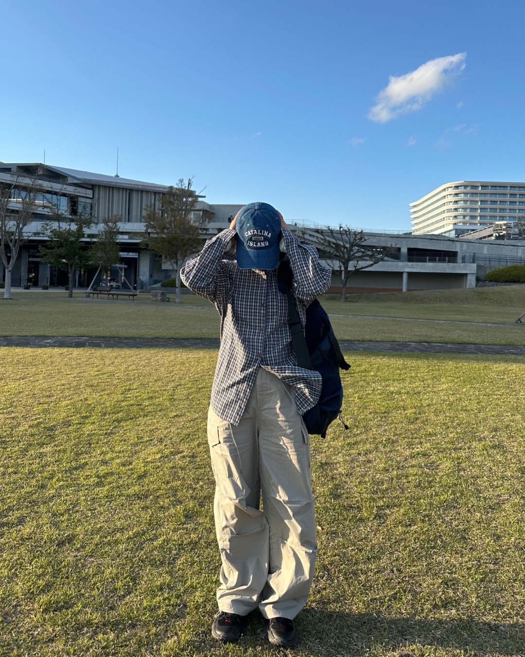 ロゴデニムキャップ AY0614