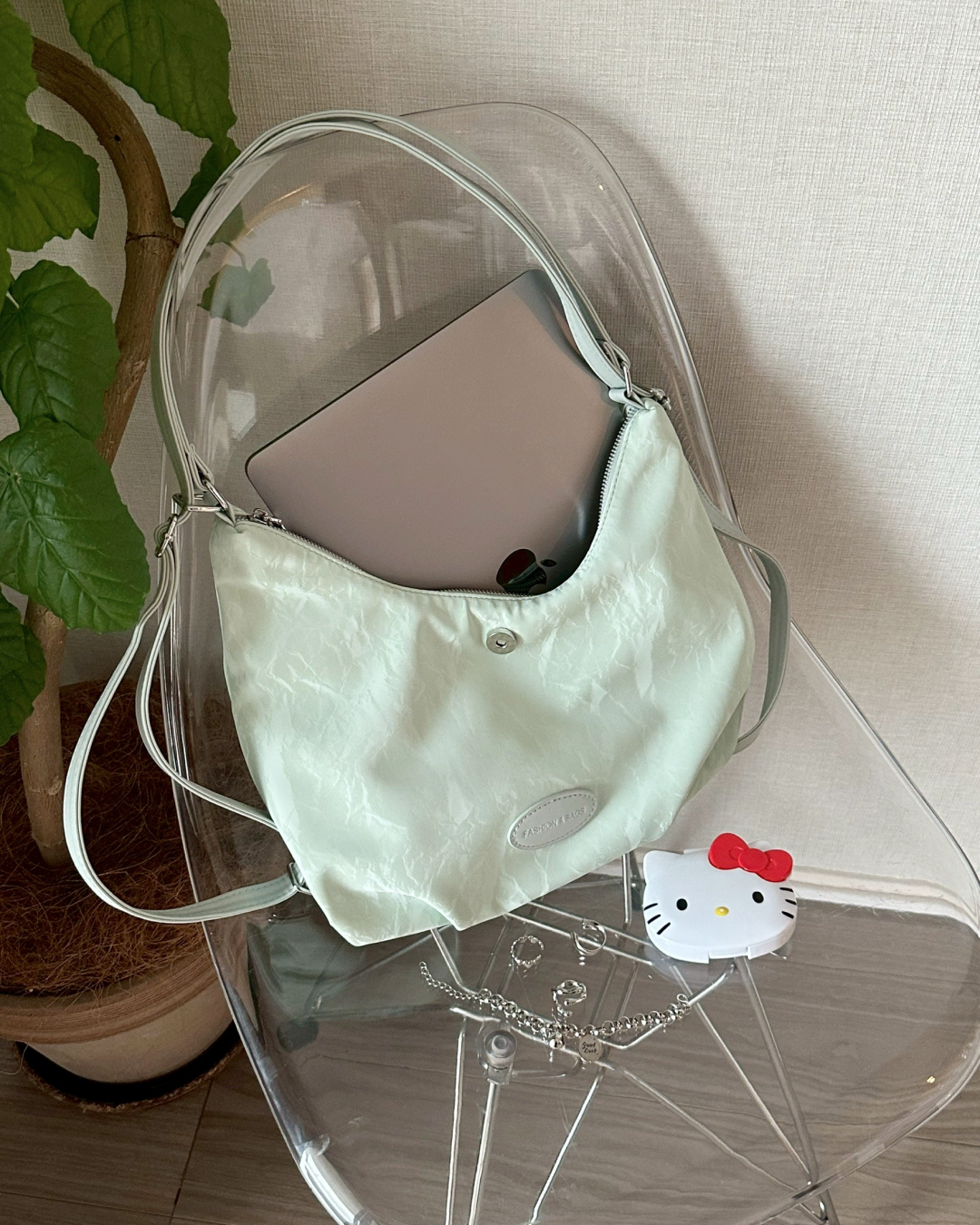 クラッシュベロアマルチショルダーバッグ AY0630
