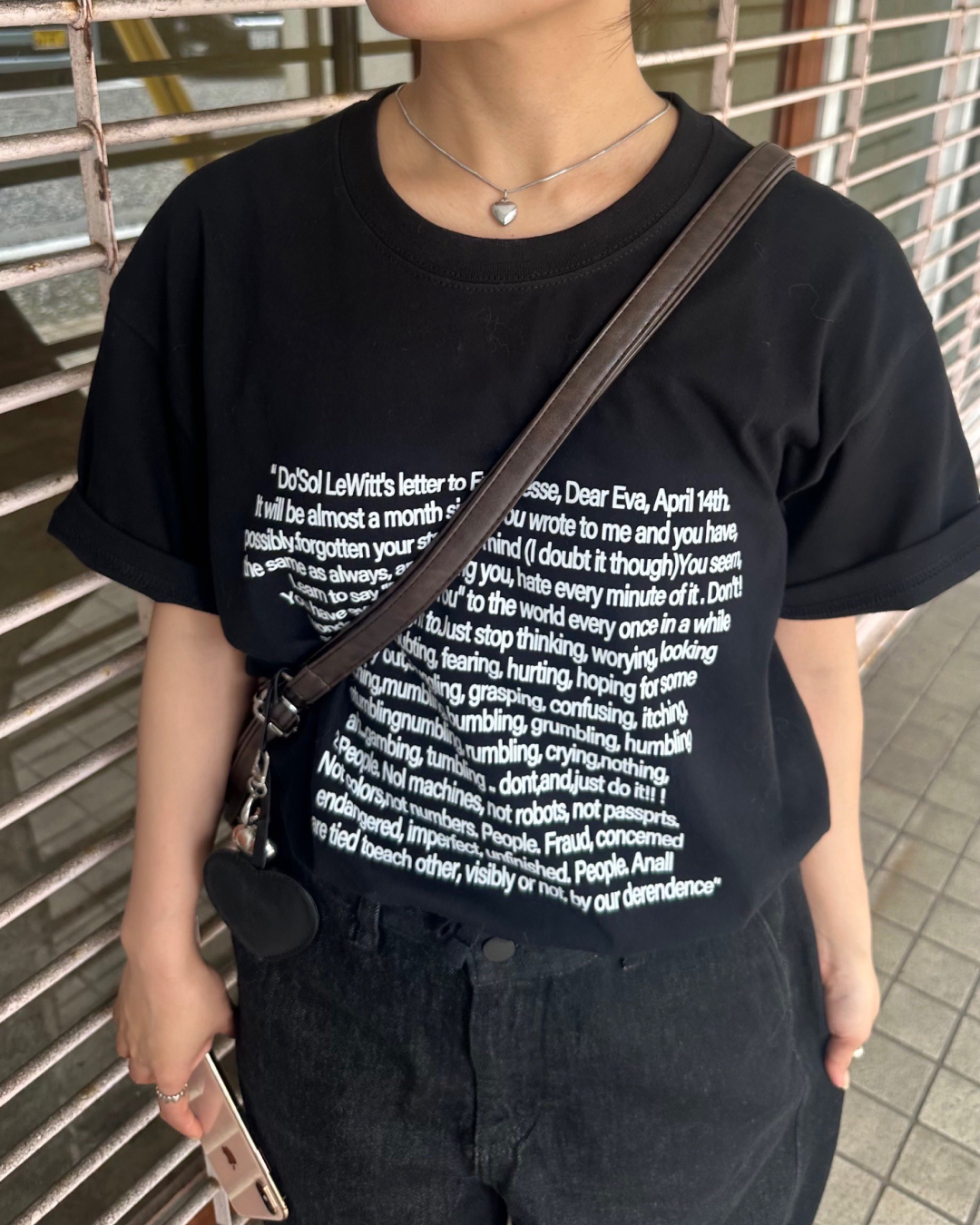 レタリングビッグTシャツ AY0658