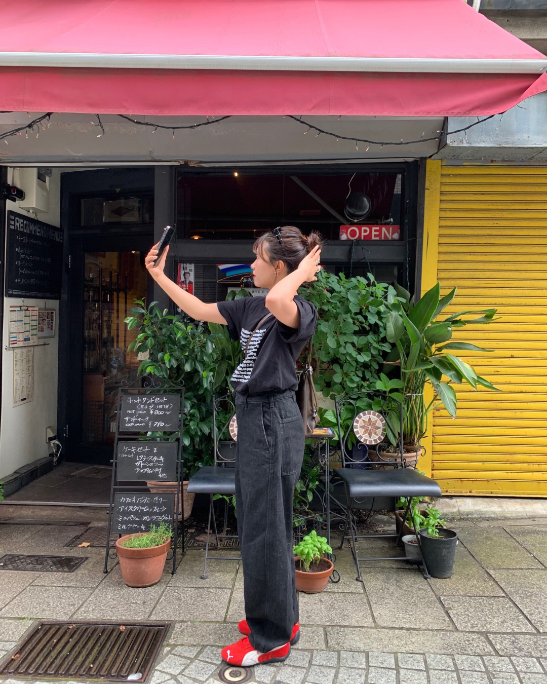 レタリングビッグTシャツ AY0658