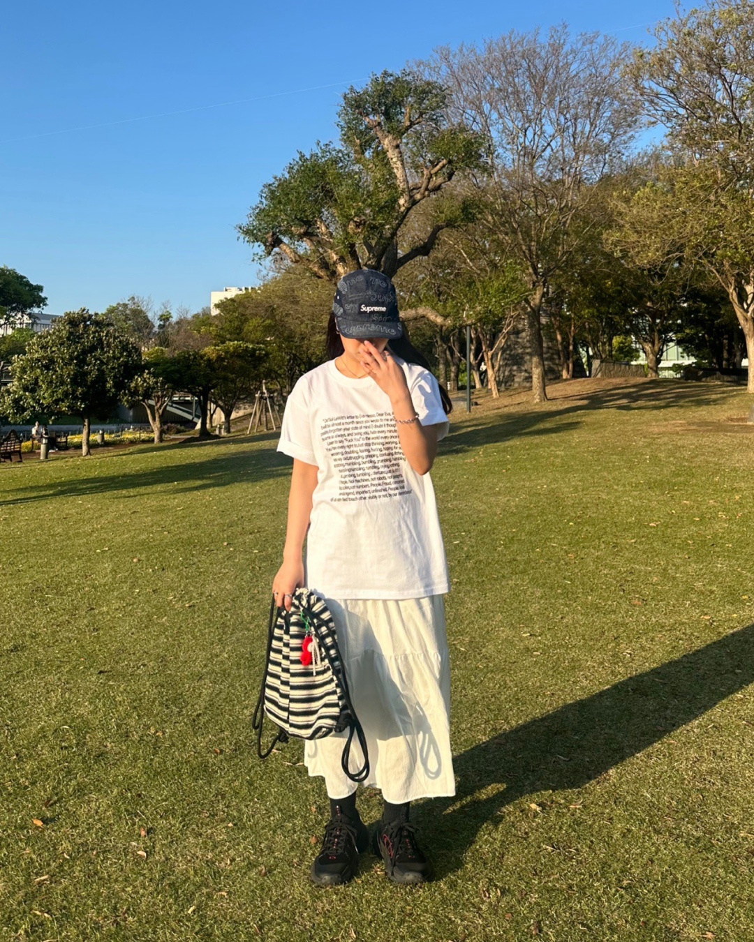 レタリングビッグTシャツ AY0658