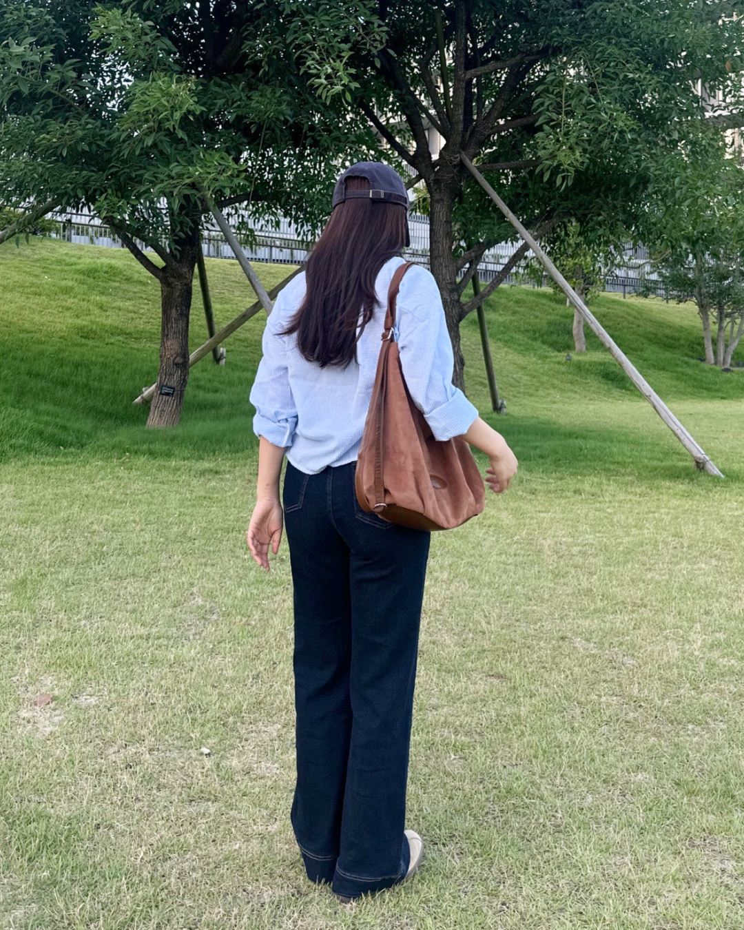 インディゴデニムパンツ(セットアップ可能) AY0192