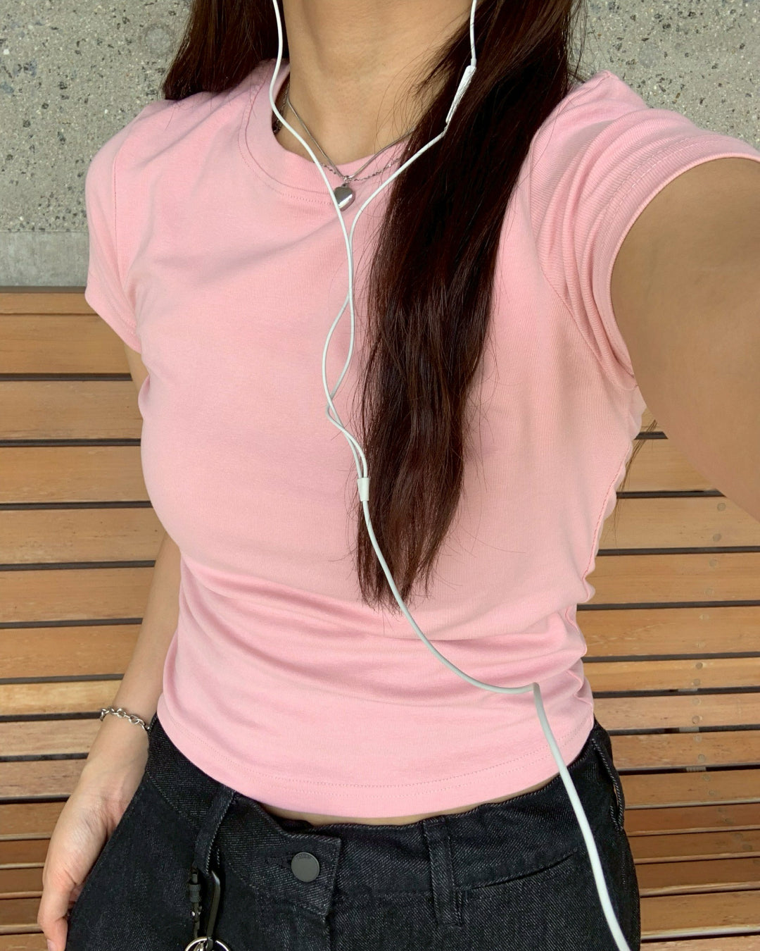 ピンクミニTシャツ AY1050