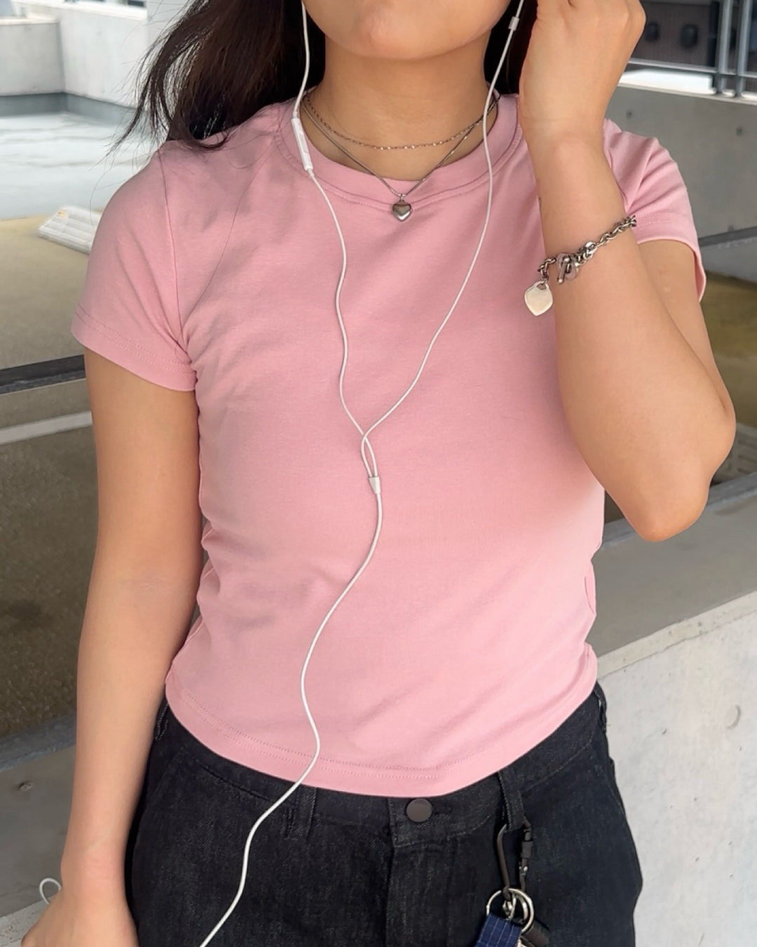 ピンクミニTシャツ AY1050
