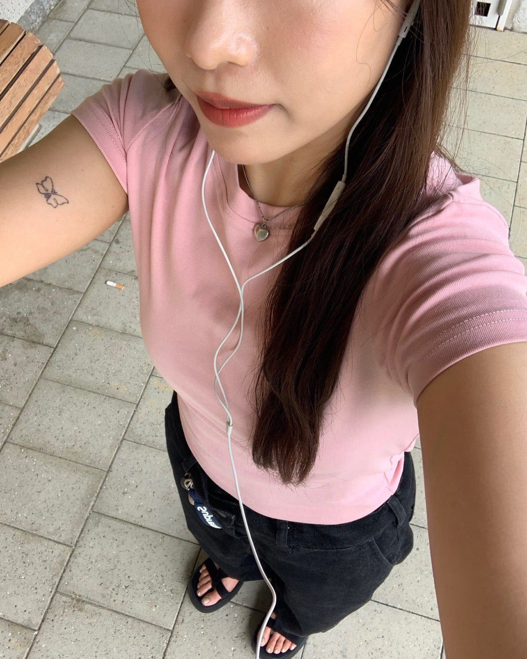 ピンクミニTシャツ AY1050
