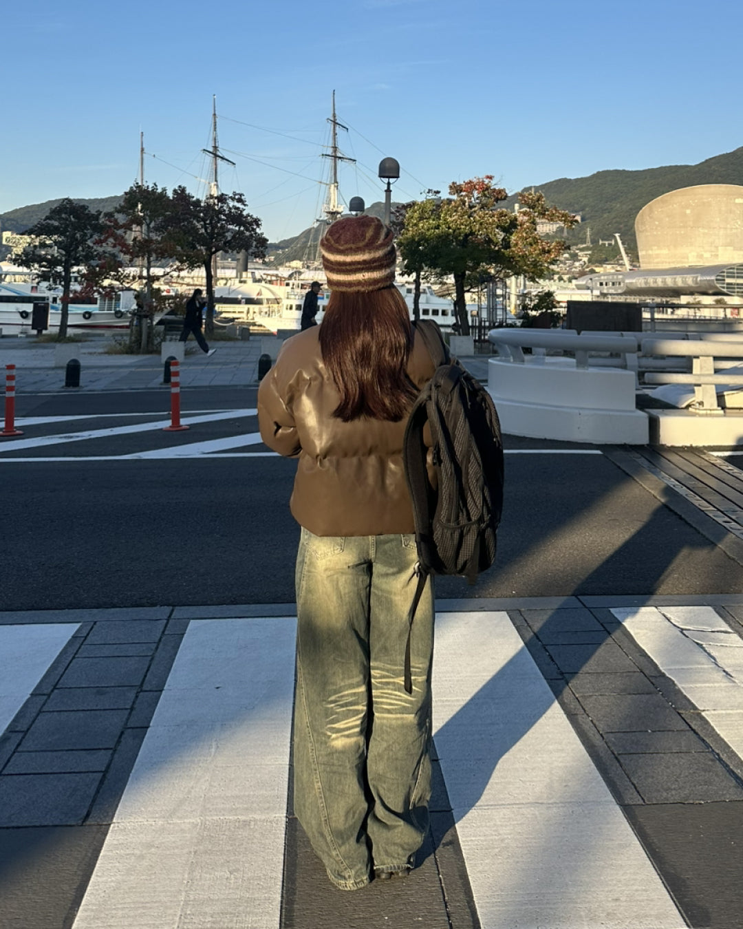 ショート丈パファージャケット AY1097