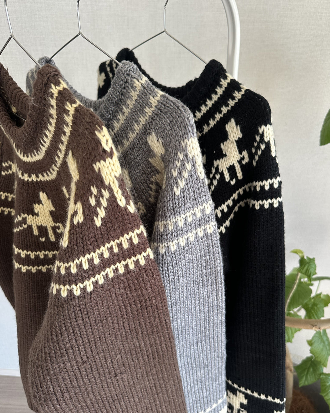 【即納】アーガイルケーブルセーター AY5021