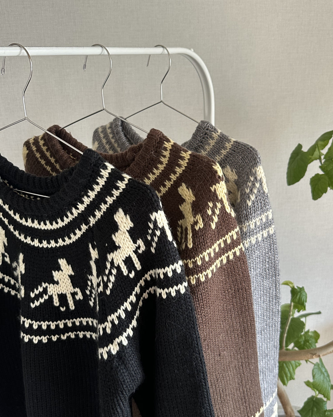 【即納】アーガイルケーブルセーター AY5021