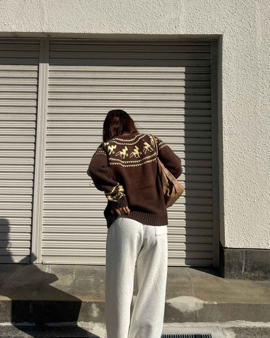 【即納】アーガイルケーブルセーター AY5021