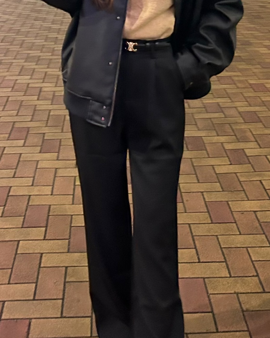 Casual high waist slacks B0024