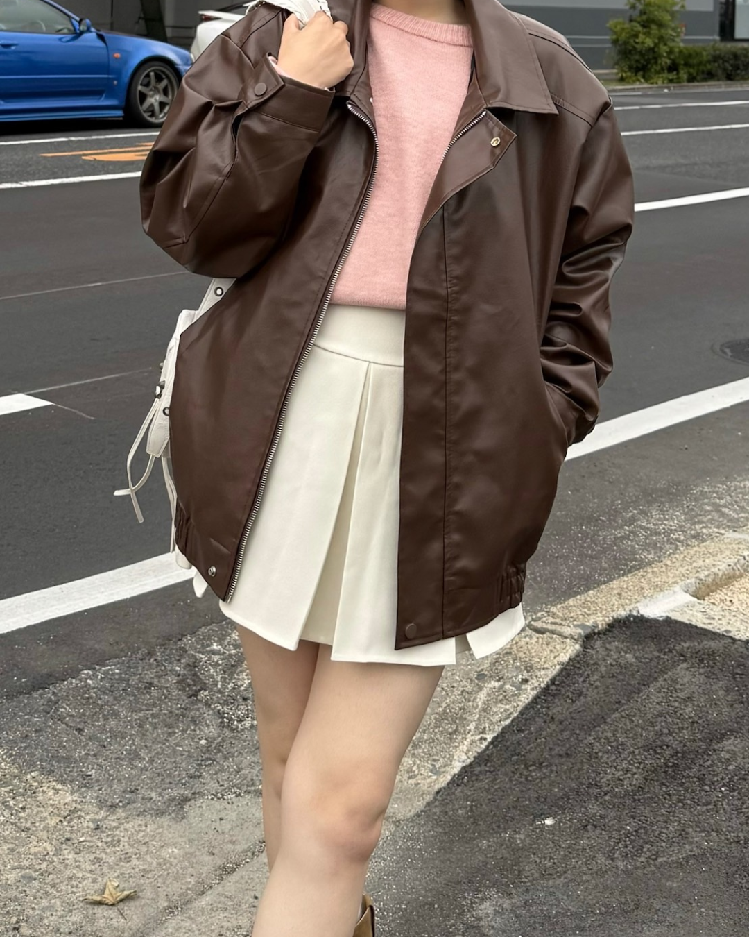 モヘアニットセーター B0256