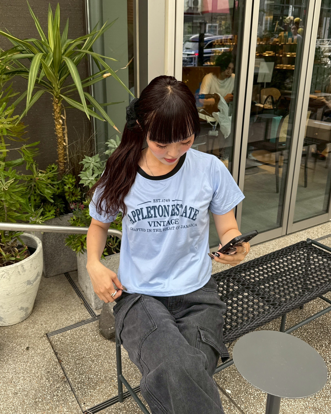 ロゴリンガーTシャツ HZ1046