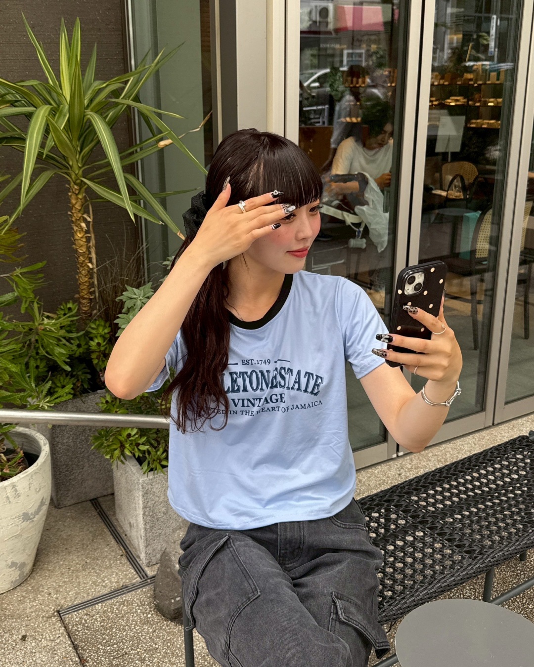 ロゴリンガーTシャツ HZ1046