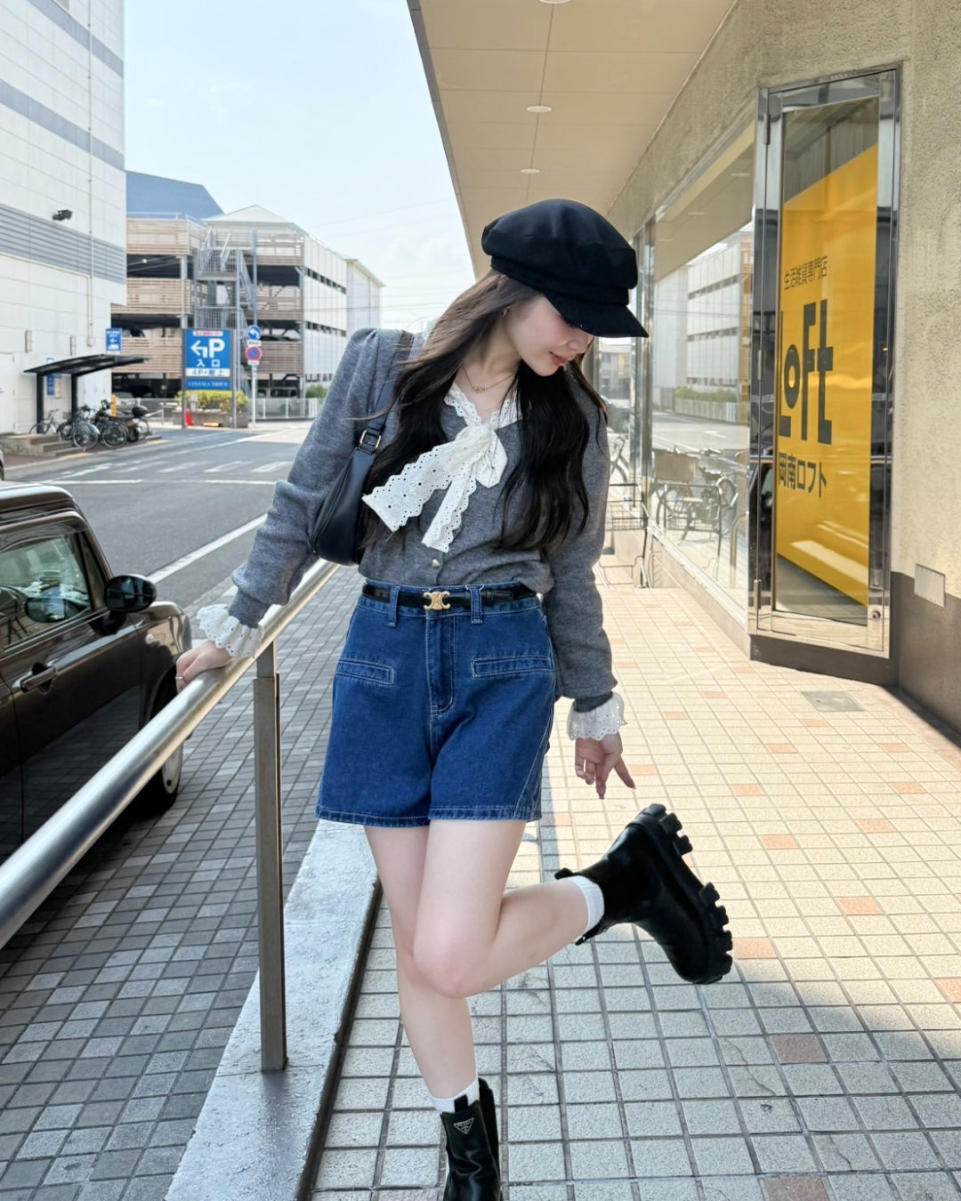 バックリボンショートパンツ
B2097