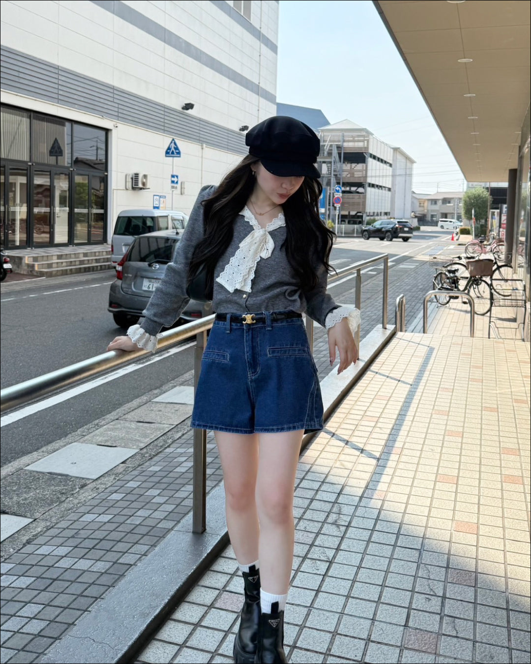 バックリボンショートパンツ
B2097