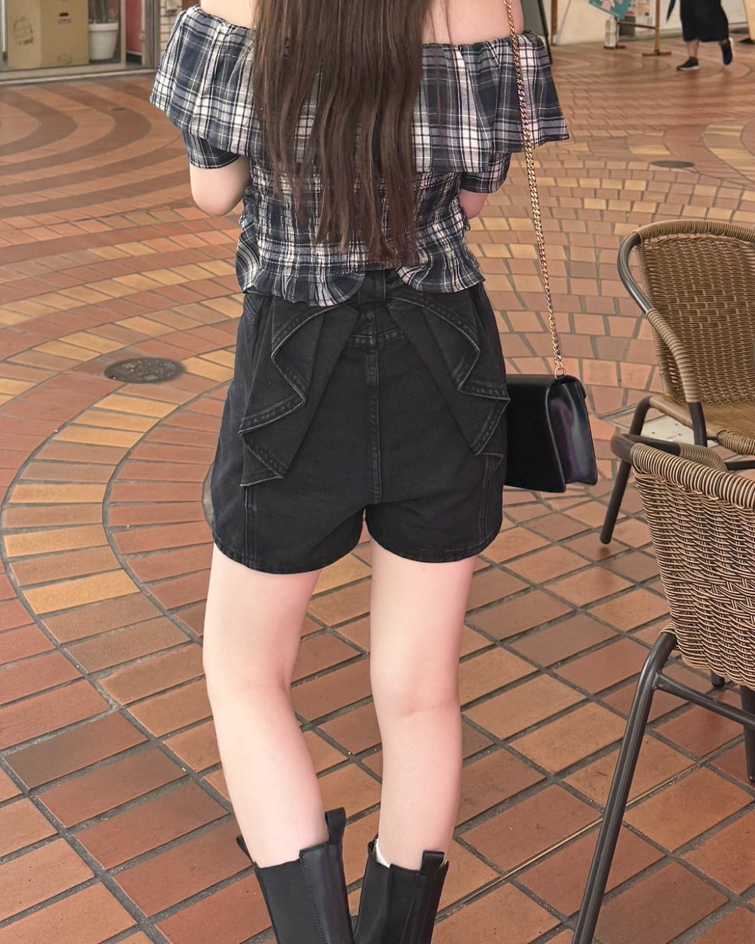 バックリボンショートパンツ
B2097