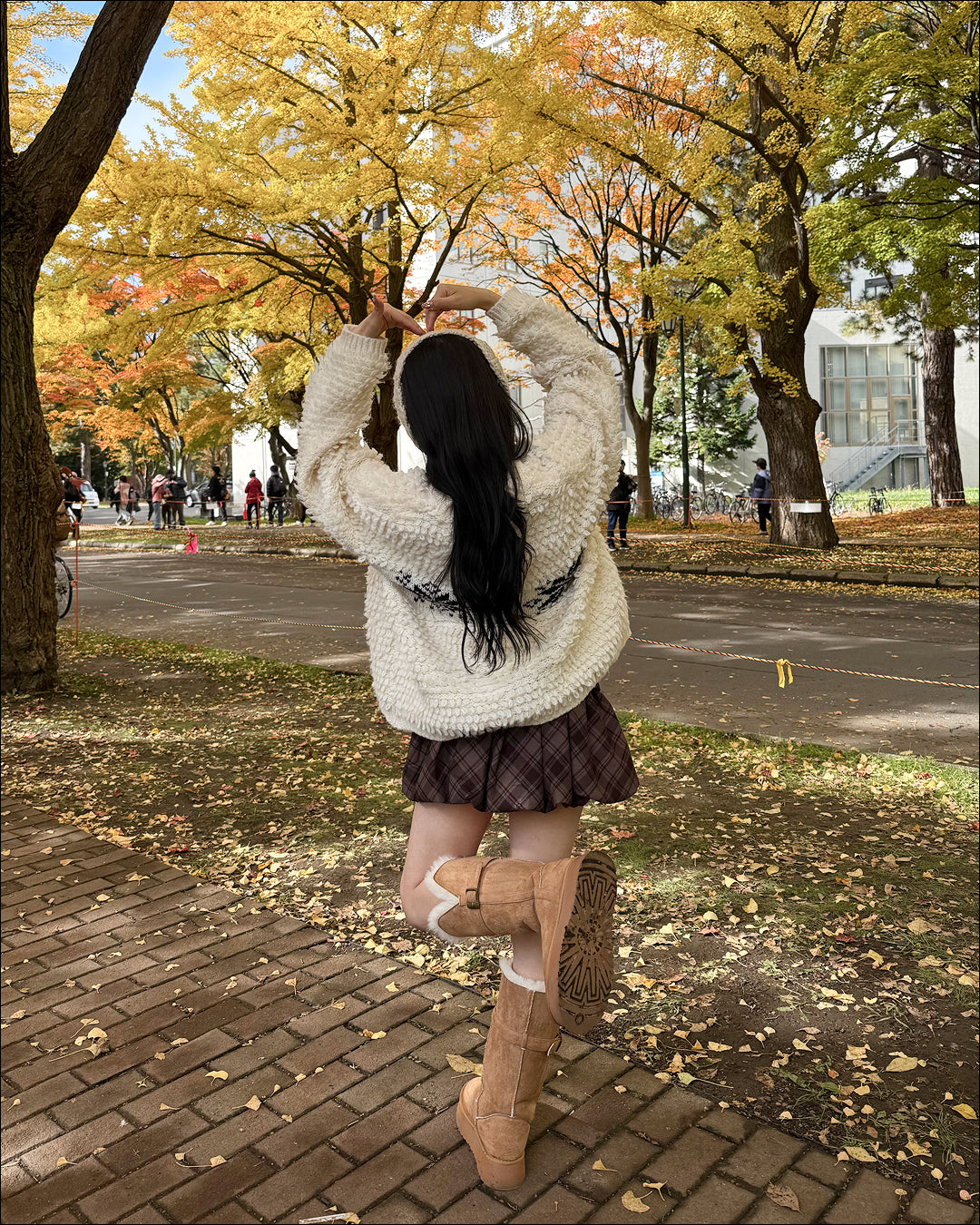 スノーフレークニットカーディガン
B5002