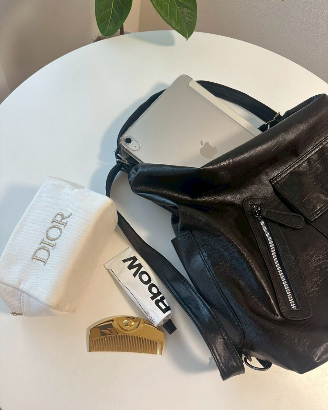 3WAYブラックショルダーバッグ BM0071