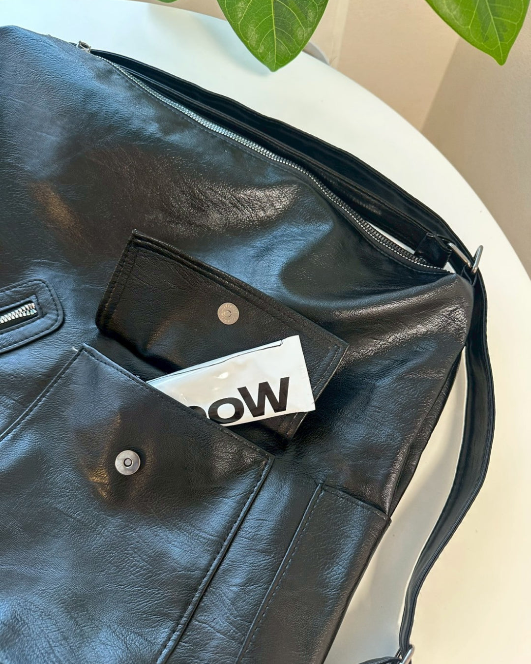 3WAYブラックショルダーバッグ BM0071