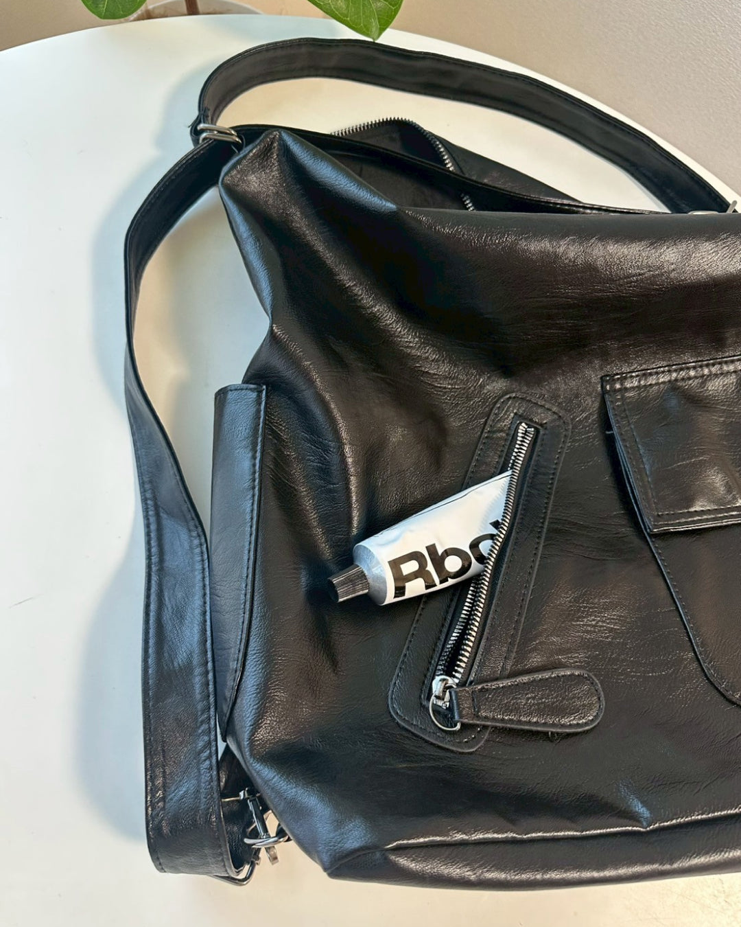 3WAYブラックショルダーバッグ BM0071