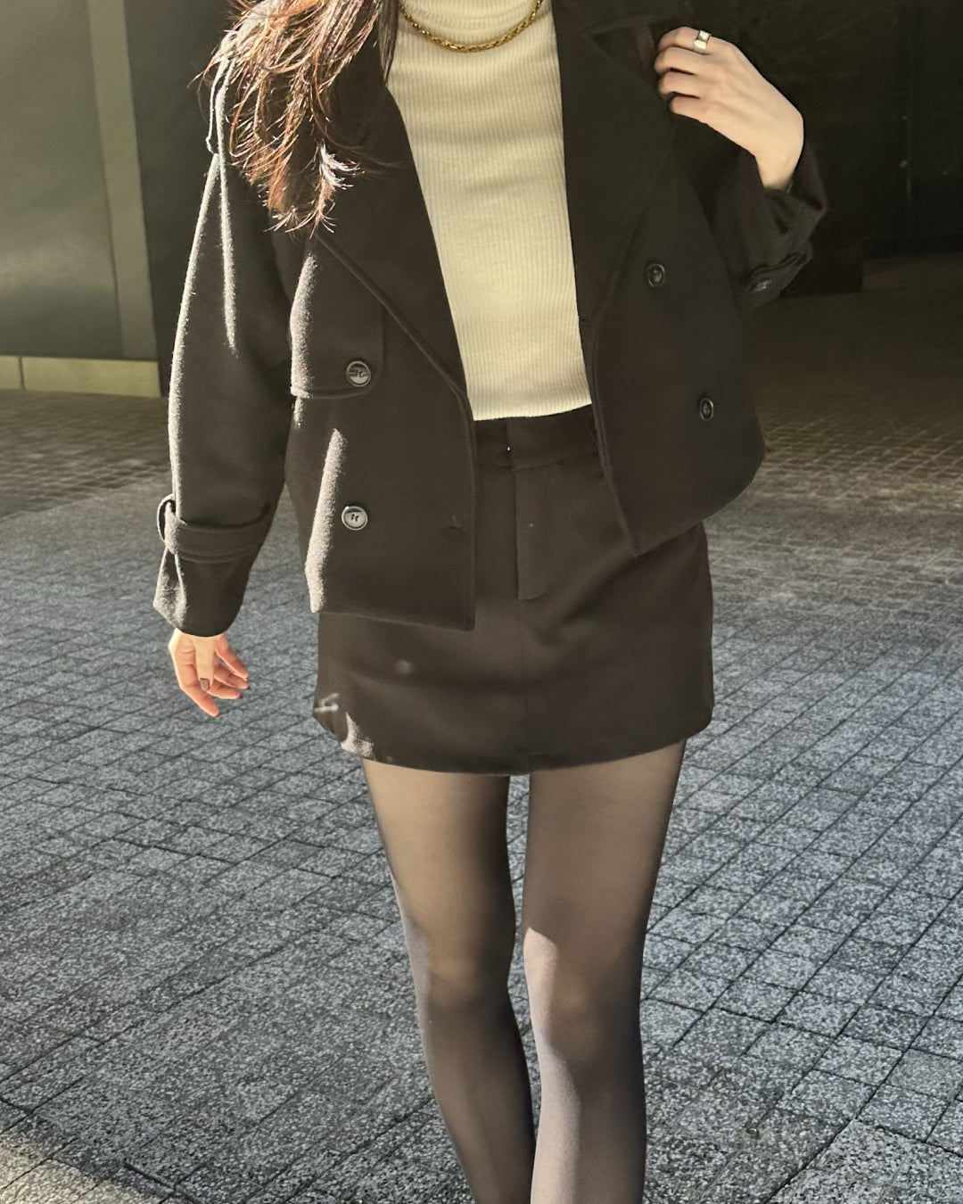 Aラインミニスカート BM0130