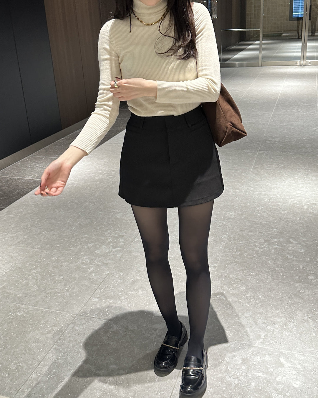 Aラインミニスカート BM0130