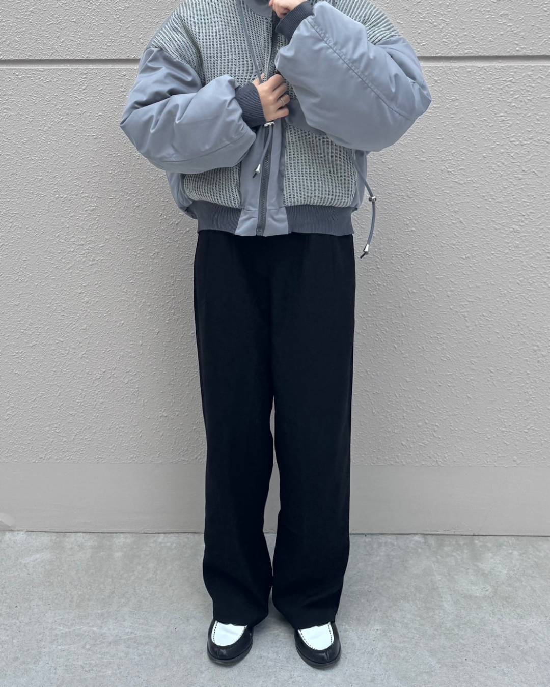 Switching short blouson C0021