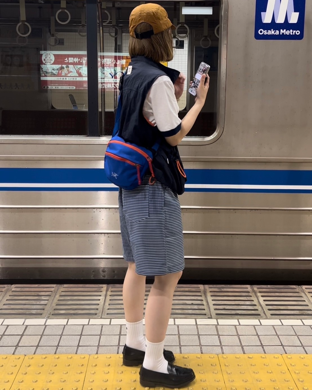 【即納】チェックショートパンツ C0039